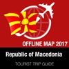 Republic of Macedonia Tourist Guide + Offline Map