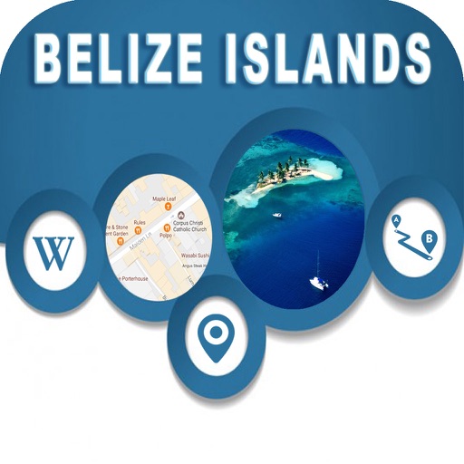 Belize Islands Offline City Maps Navigation iOS App