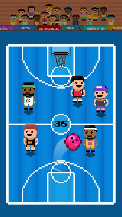 Basketball Retro screenshot-4