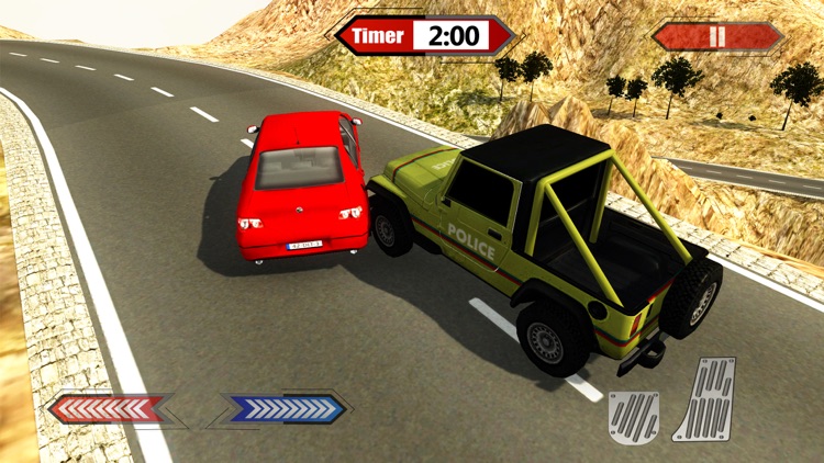 Hill Police Jeep Simulator & 4x4 Chase Driving screenshot-4