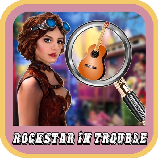 Free Hidden Objects : Rockstar In Trouble iOS App