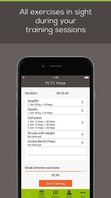 yourWorkout - your smart workout diary