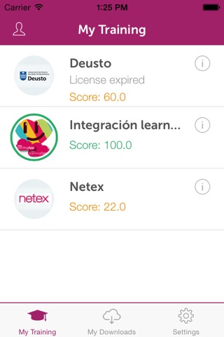 Netex learningApp screenshot 3