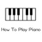 You can learn how to play piano with this free app