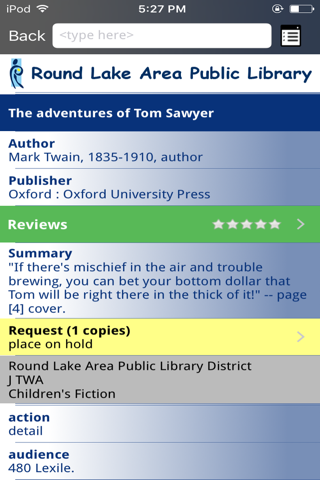 Round Lake Area Library screenshot 3