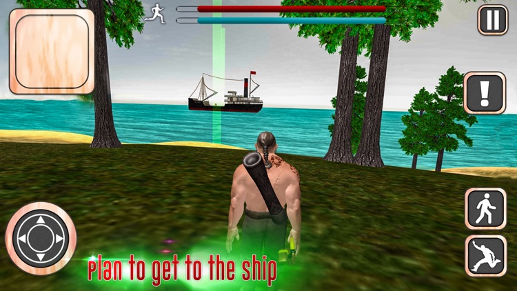 Raft Survival Island Adventure Swimming & Hunting screenshot-3