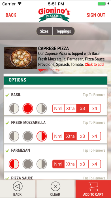 How to cancel & delete Gionino’s Pizzeria from iphone & ipad 4