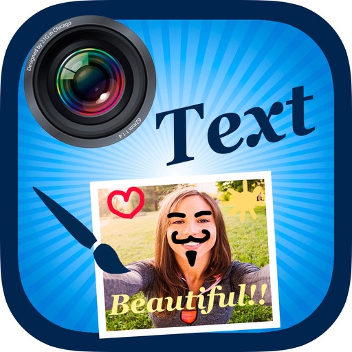 Write on photos - add text, paint or draw on a pic iOS App