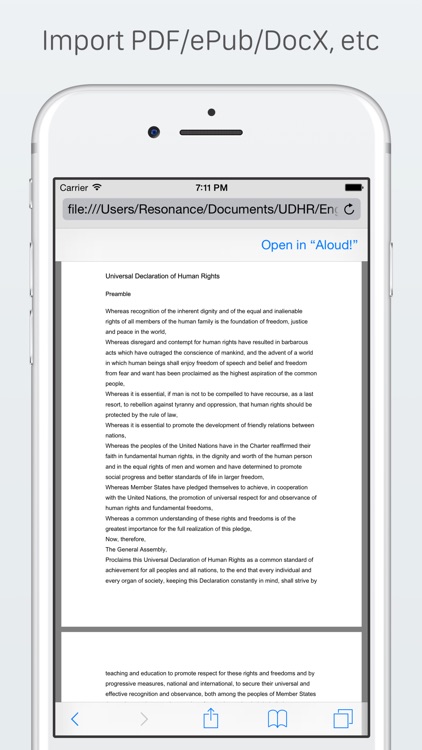 Aloud! - Text to speech screenshot-3