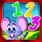 * 123 Numbers Game - Includes 3 different levels of interactive, helpful voice narrating, colorful graphics, and great sound effects will help your kids to improve their skills in learning numbers, (0 123 456 789 10)