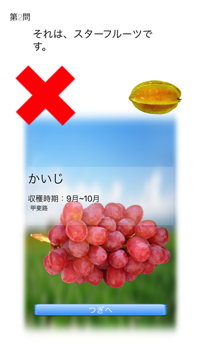 Fruits Quiz Touch クイズで楽しく世界中の果物を学ぼう！！のおすすめ画像4