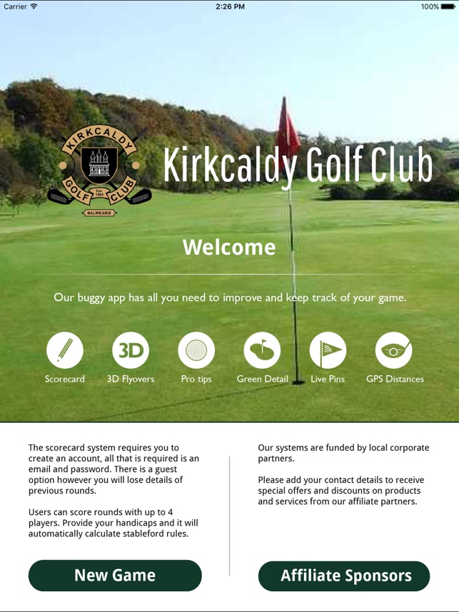 Kirkcaldy Golf Club - Buggy(圖1)-速報App