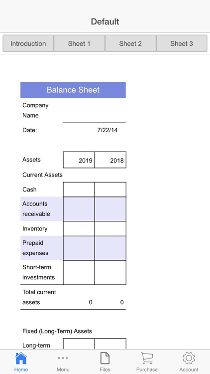 Balance Sheet screenshot-3