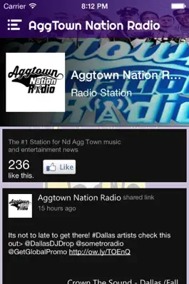 Game screenshot AggTown Nation Radio apk