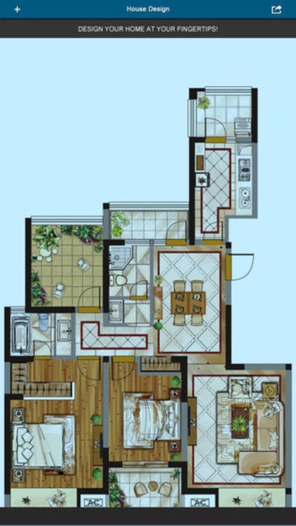 Home Office Design - floor plan & draft design screenshot-3