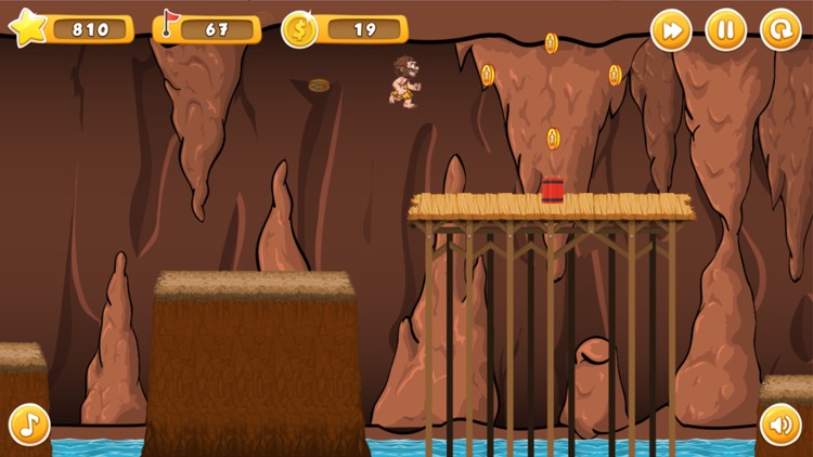 Caveman Run : Cave Adventure - Free