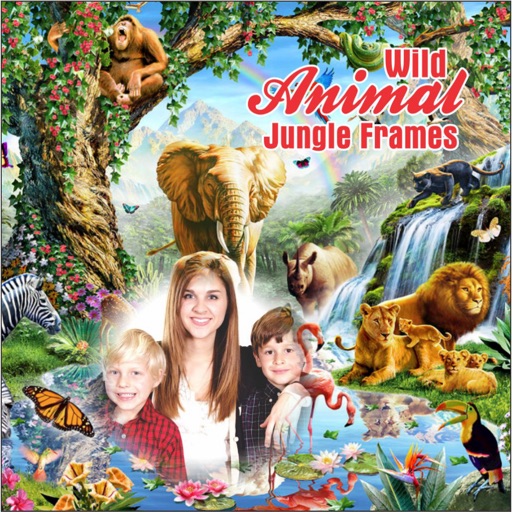 Wild Animal Jungle Photo Frames HD Selfies Editor