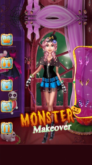 Monster Girl Makeup and Dressup Salon Game(圖3)-速報App