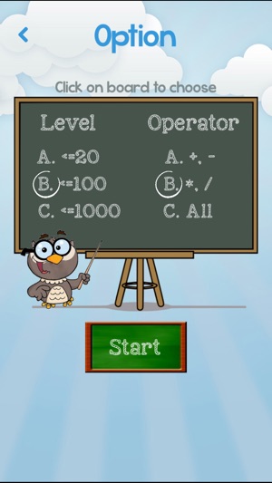 Math Challenge - Learning Game for Kids