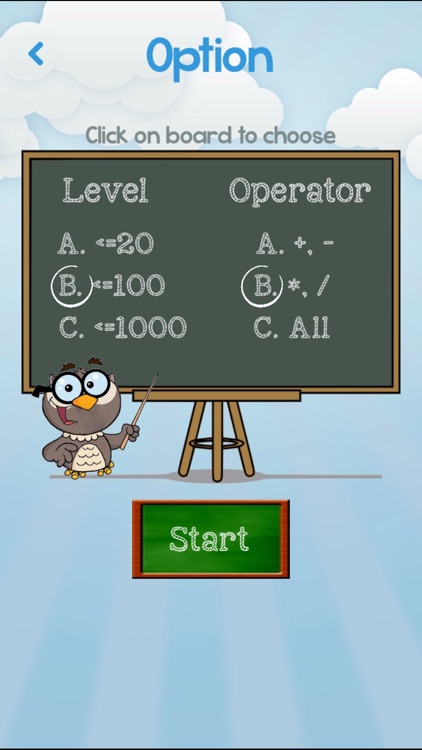 Math Challenge - Learning Game for Kids
