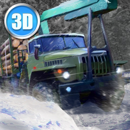 Winter Timber Truck Simulator iOS App