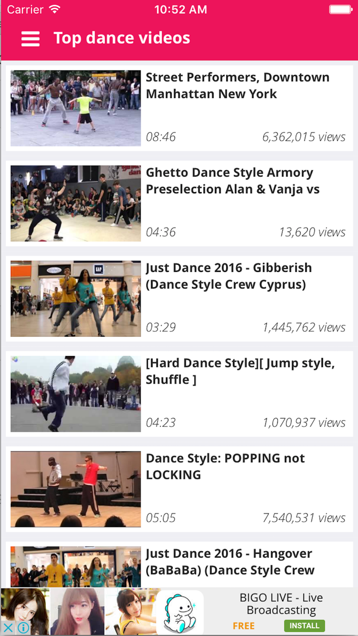 Top dance style -  Most famous hit dancing videos