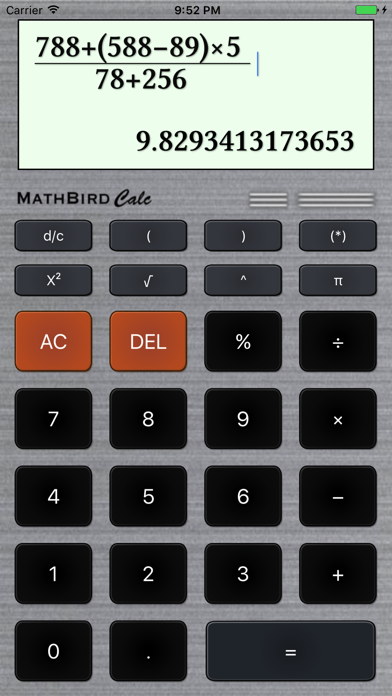 MathBird CalculatriceCapture d'écran de 1