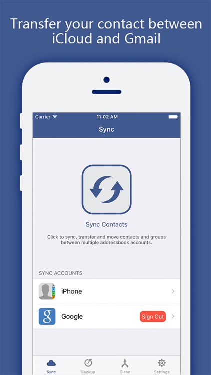 Contacts Sync, Transfer & Move