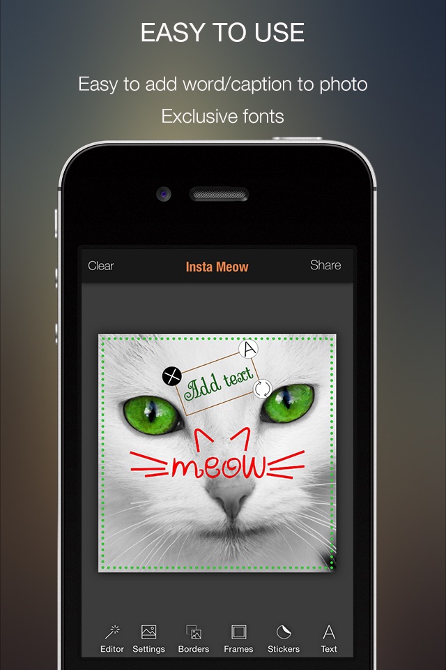 Meow Pics – Photo frames & stickers for cats screenshot 4