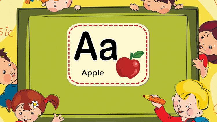 Learning ABC Tracing Flashcards Phonic for Kids