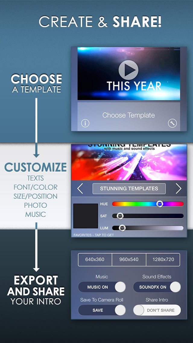 Intro Designer for iM... screenshot1