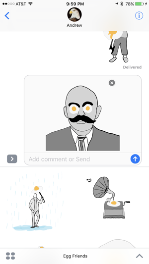 Egg Friends Animated Stickers(圖2)-速報App