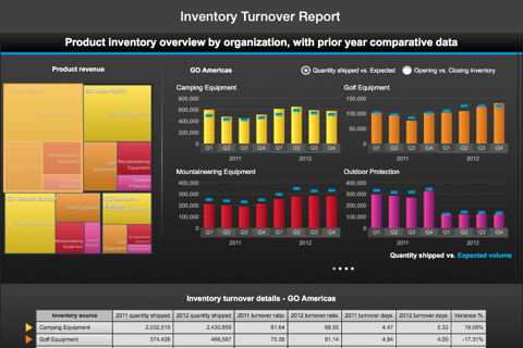 IBM Cognos Mobile BB Dynamics screenshot 4