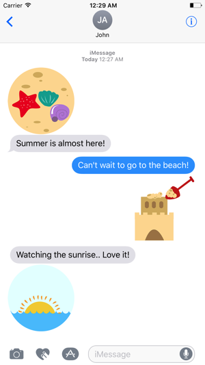 Summer Beach Animated Stickers(圖3)-速報App