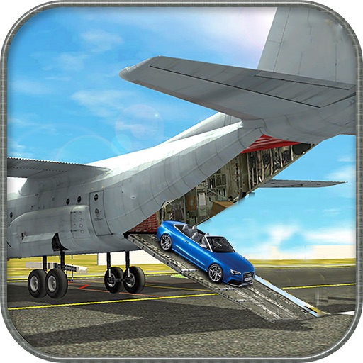 Airplane Cargo flight : free Par-king Sim-ulation Icon