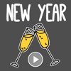 Animated New Years Stickers