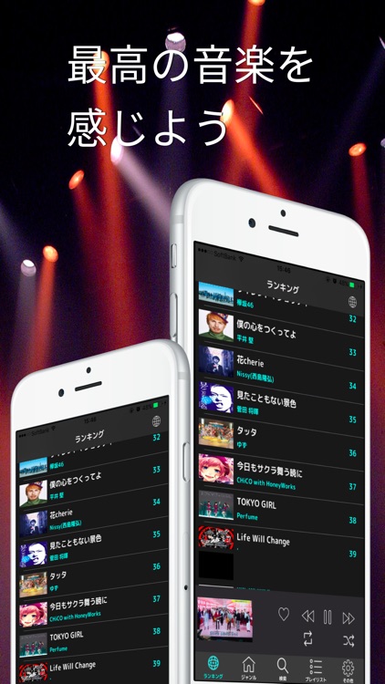Music 音楽全て無制限で聴き放題! SuperMusic連続再生!