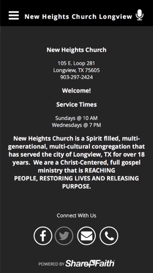 New Heights Church Longview