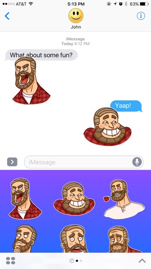 Life with a Beard Stickers(圖2)-速報App