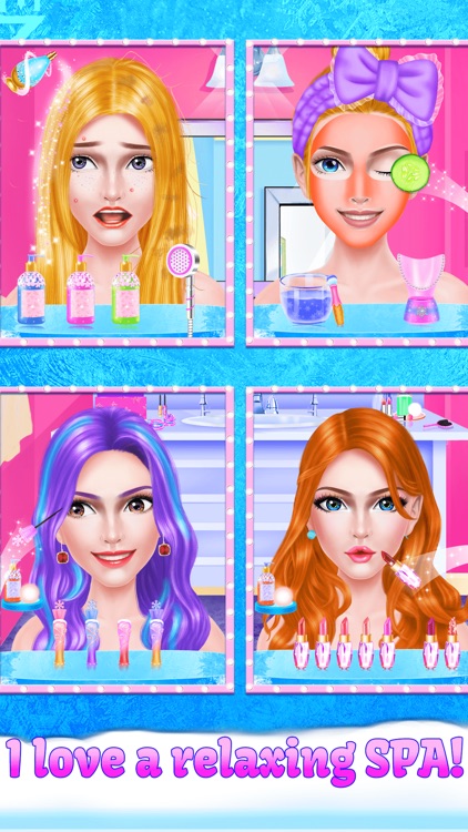 Winter Holiday: BFF Dress Up & Makeup Beauty Salon