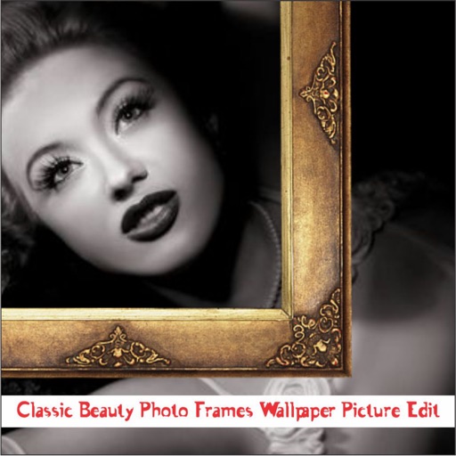 Classic Beauty Photo Frames Wallpaper Picture Edit