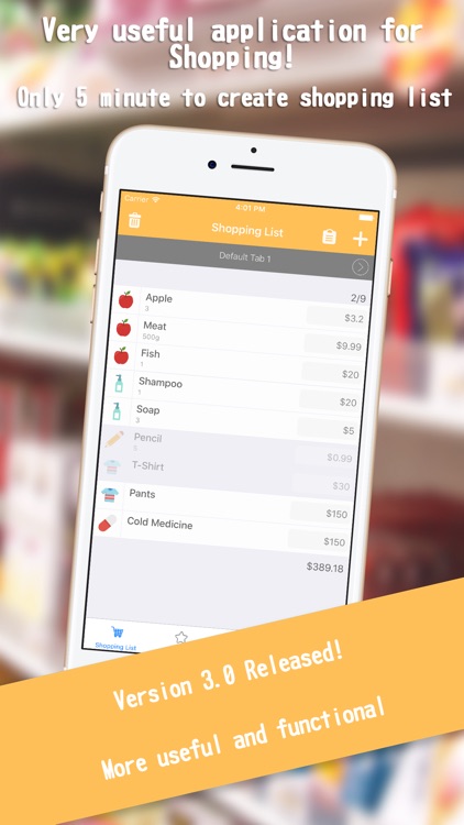 Shopping Manager - Very useful app for Shopping