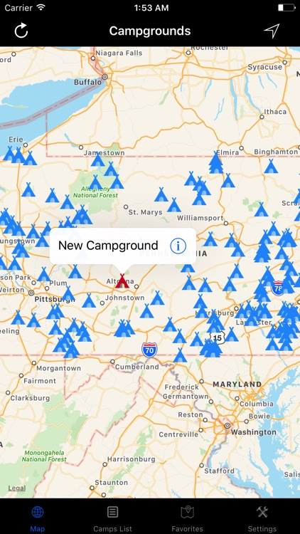 Pennsylvania – Campgrounds & RV Parks