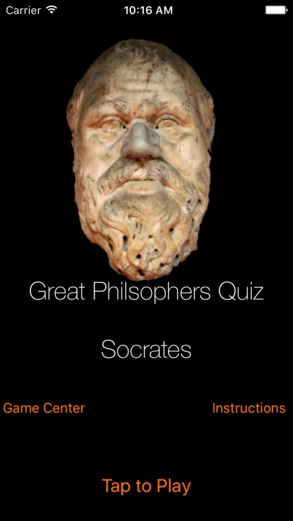 Great Philosophers Quiz - Socrates