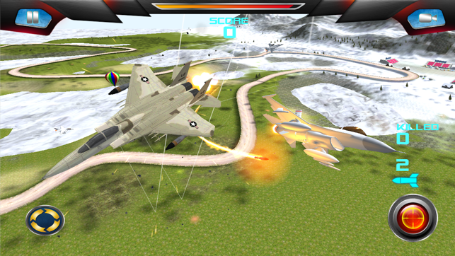 Air Planes Frozen Mountain War(圖2)-速報App