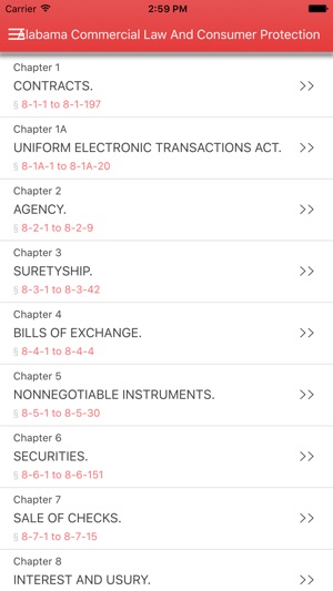 Alabama Commercial Law and Consumer Protection(圖1)-速報App
