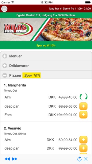 Milas Pizza & Kebab Stenløse(圖2)-速報App