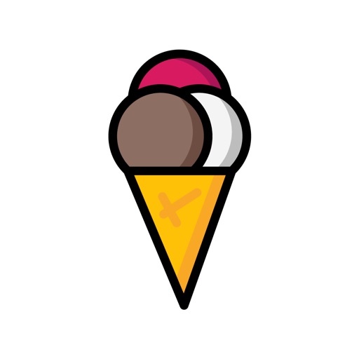 GelatoMoji - Ice Cream Stickers