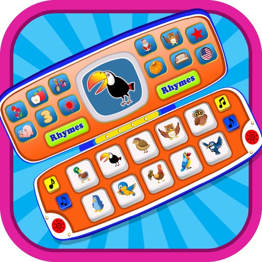 Toy Phone For Toddlers - Baby Laptop Fun Icon