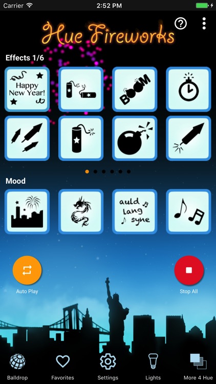 Hue Fireworks for Philips Hue